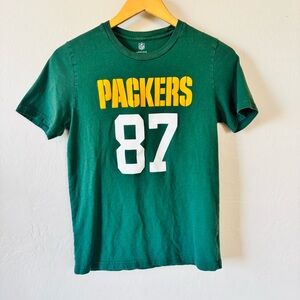 Green Bay Packers 87 Nelson jersey tee kids large